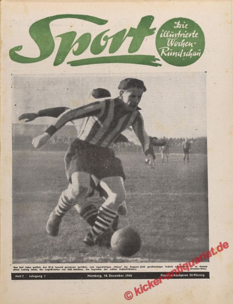 Sportmagazin Nr. 7, 18.12.1946 bis 24.12.1946