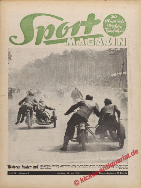 Sportmagazin Nr. 20, 19.5.1948 bis 25.5.1948