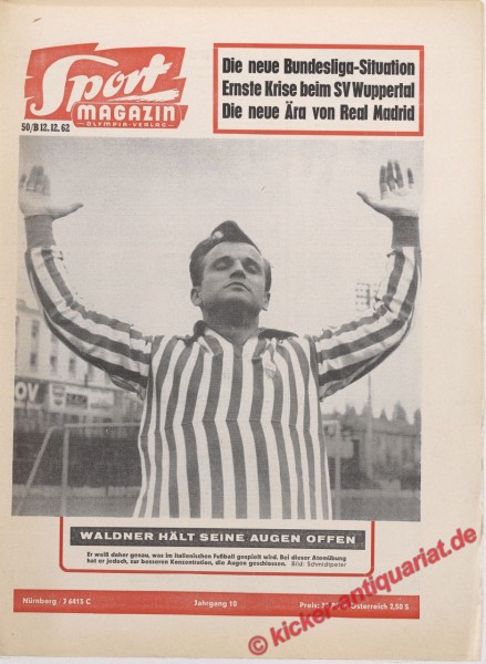 WALDNER HÄLT SEINE AUGEN OFFEN!