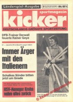 Echte Original Kicker Zeitung 1976 – Wochenausgabe vom 26.2.1976 bis 3.3.1976 – eine besondere Geschenkidee für Fußballfans und Liebhaber klassischer...