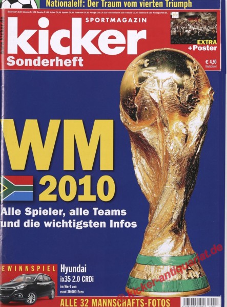 Kicker Sonderheft WM 2010