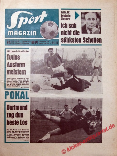 Sportmagazin Nr. 9A, 26.2.1968 bis 3.3.1968