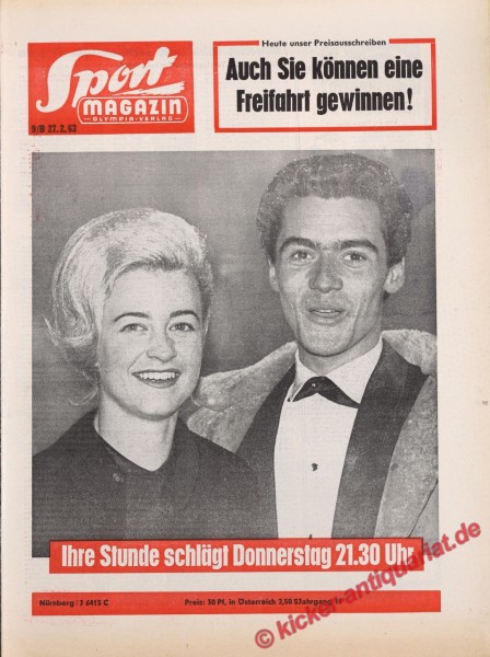 Sportmagazin Nr. 9B, 27.2.1963 bis 5.3.1963