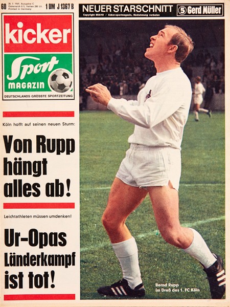 Kicker Sportmagazin Nr. 60, 27.7.1969 bis 2.8.1969