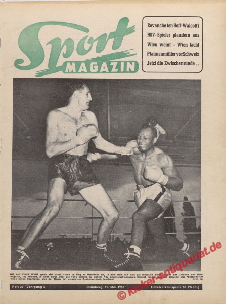 Sportmagazin Nr. 22, 31.5.1950 bis 6.6.1950