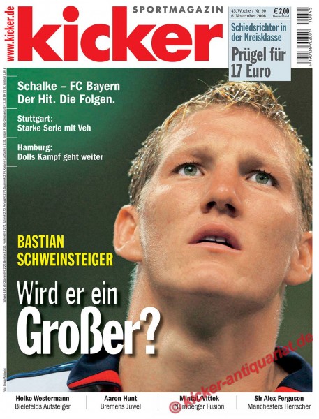 Bastian Schweinsteiger: Wird er ein Großer?