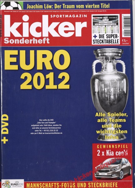 Kicker Sonderheft EM 2012