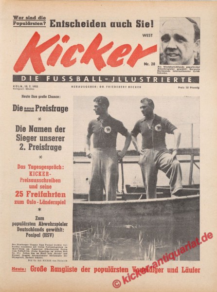 Kicker Nr. 28W, 13.7.1953 bis 19.7.1953