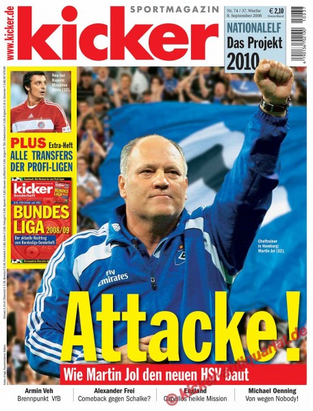 Plus Extra Heft 2008/09. Alle Transfers der Profi Liga.