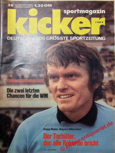 Sepp Maier 1974