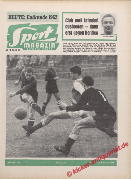 Sportmagazin Nr. 48A, 20.11.1961 bis 26.11.1961