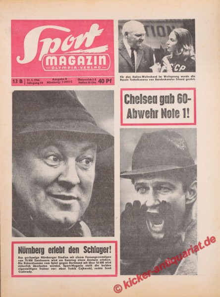 Sportmagazin Nr. 13B, 31.3.1966 bis 6.4.1966
