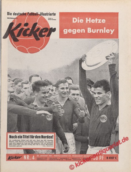 Kicker Nr. 4, 23.1.1961 bis 29.1.1961