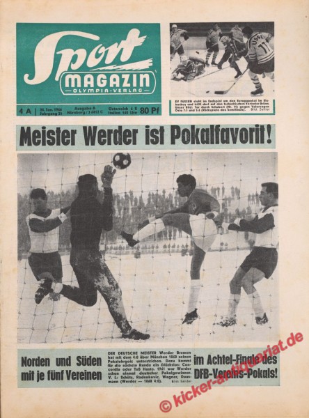Sportmagazin Nr. 4A, 24.1.1966 bis 30.1.1966
