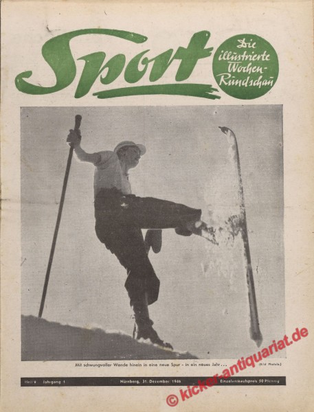 Sportmagazin Nr. 9, 31.12.1946 bis 6.1.1947