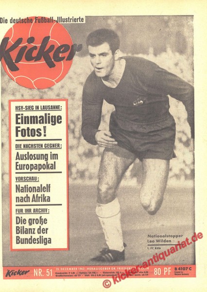 Kicker Nr. 51, 23.12.1963 bis 29.12.1963