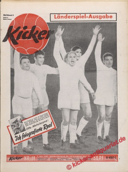 Kicker Nr. 18, 2.5.1960 bis 8.5.1960