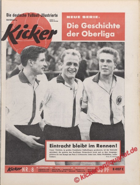 Kicker Nr. 8, 20.2.1961 bis 26.2.1961