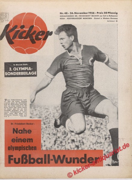 Kicker Nr. 48, 26.11.1956 bis 2.12.1956