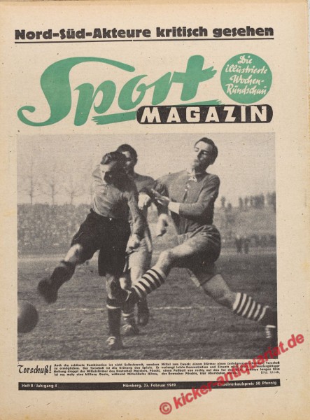 Sportmagazin Nr. 8, 23.2.1949 bis 1.3.1949