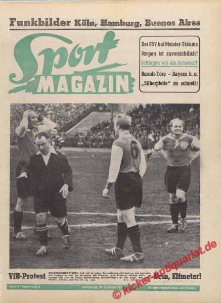 Sportmagazin Nr. 9, 28.2.1951 bis 6.3.1951