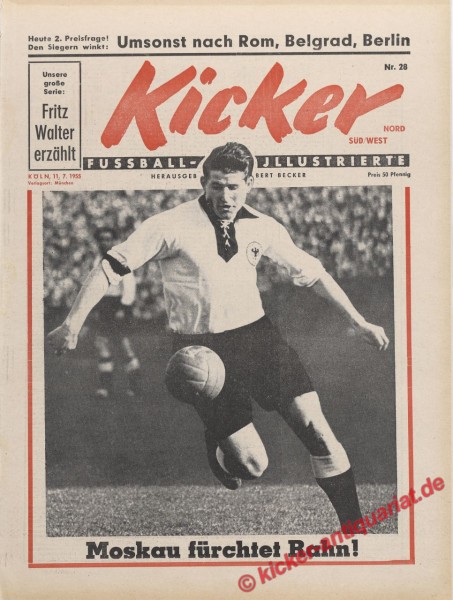 Kicker Nr. 28, 11.7.1955 bis 17.7.1955