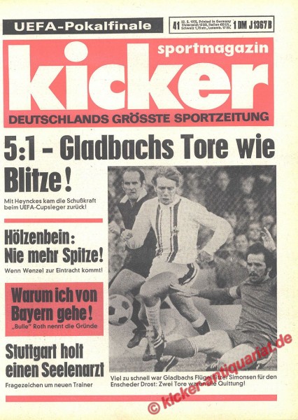 Flügelflitzer Alan Simonsen (Borussia Mönchengladbach)