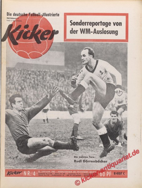 Kicker Nr. 4, 26.1.1962 bis 1.2.1962