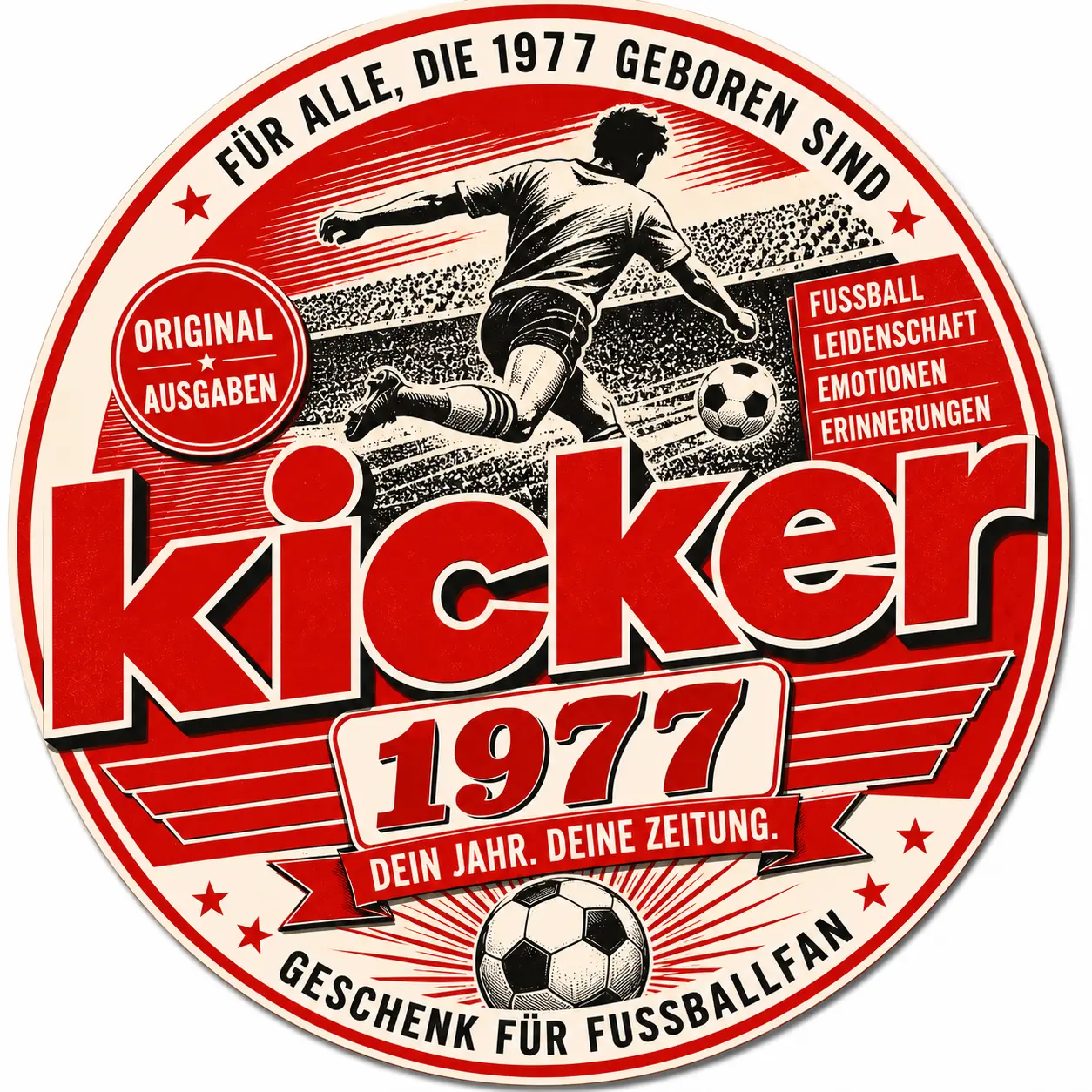 Kicker Zeitung 1977