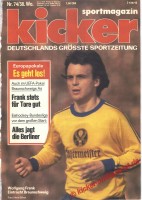 Kicker Titelbild: Wolfgang Frank (Eintracht Braunschweig)