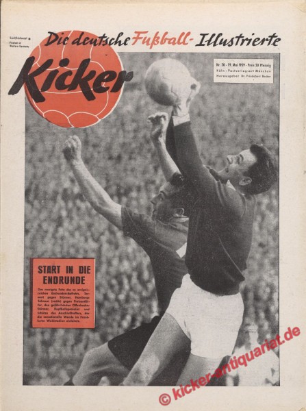 Kicker Nr. 20, 19.5.1959 bis 25.5.1959