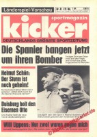 Torschütze Erich Beer (Hertha BSC) und Helmut Schön (Bundestrainer) 