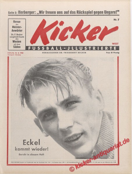 Kicker Nr. 7, 14.2.1955 bis 20.2.1955