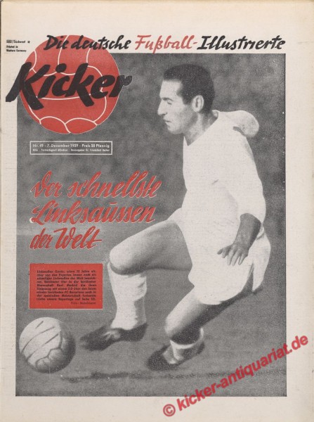 Kicker Nr. 49, 7.12.1959 bis 13.12.1959
