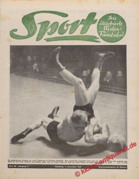 Sportmagazin Nr. 48, 3.12.1947 bis 9.12.1947