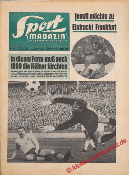 Sportmagazin Nr. 51A, 13.12.1965 bis 19.12.1965
