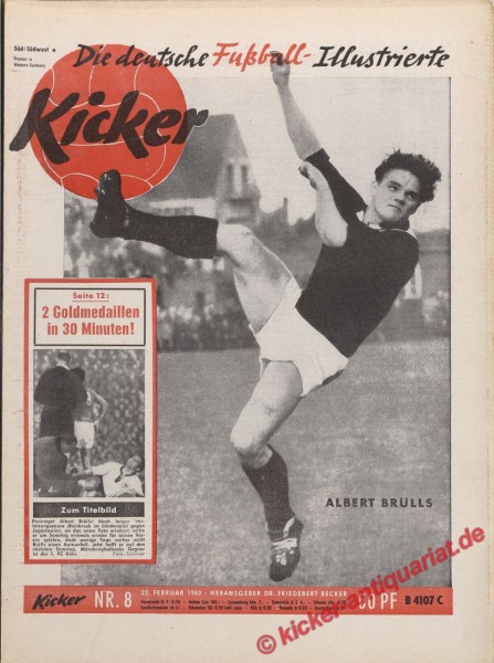 Kicker Nr. 8, 22.2.1960 bis 28.2.1960