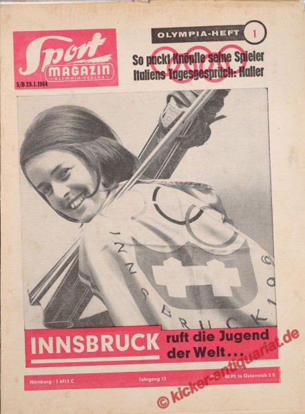 Sportmagazin Nr. 5B, 29.1.1964 bis 4.2.1964
