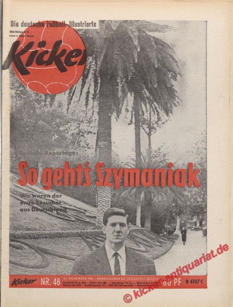 Kicker Nr. 48, 27.11.1961 bis 3.12.1961