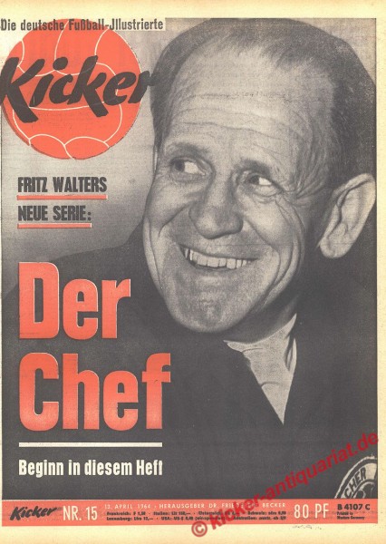 Kicker Nr. 15, 13.4.1964 bis 19.4.1964