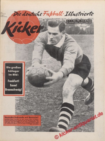 Kicker Nr. 9, 2.3.1959 bis 8.3.1959