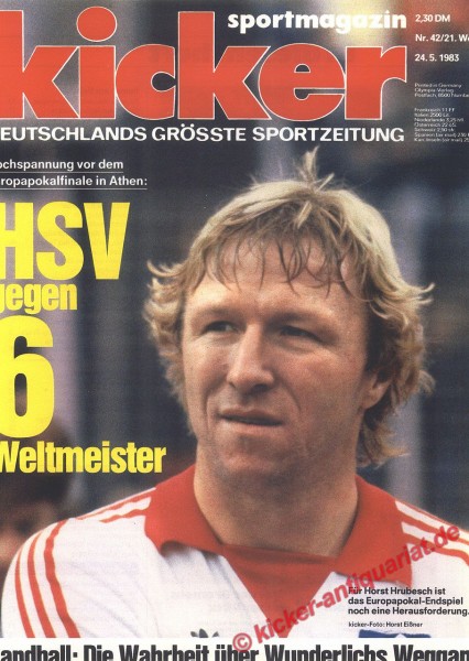 Horst Hrubesch (Hamburger SV)