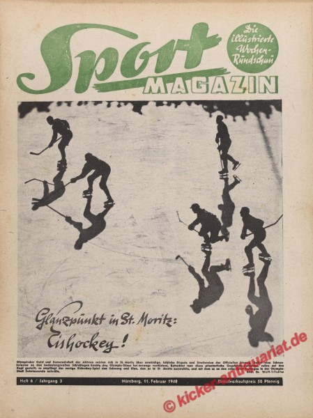 Sportmagazin Nr. 6, 11.2.1948 bis 17.2.1948