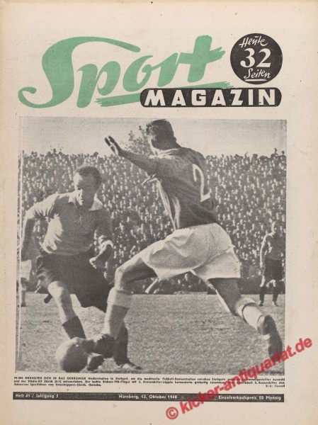 Sportmagazin Nr. 41, 13.10.1948 bis 19.10.1948