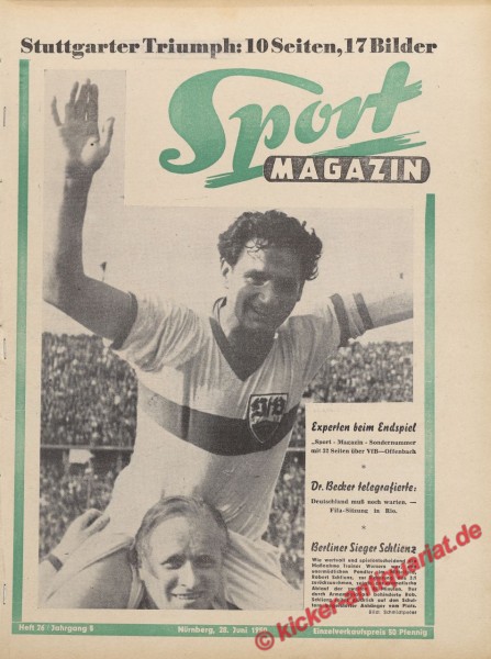 VfB Stuttgart Deutscher Fußball Meister 1950