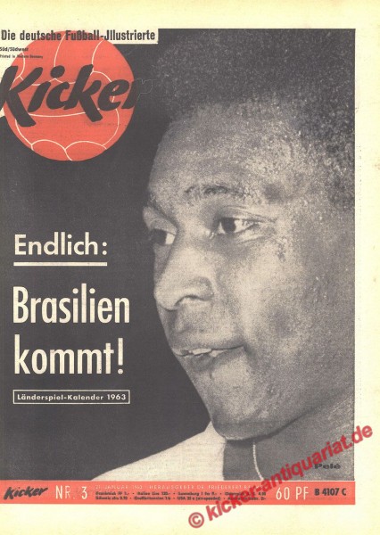 Kicker Nr. 3, 21.1.1963 bis 27.1.1963