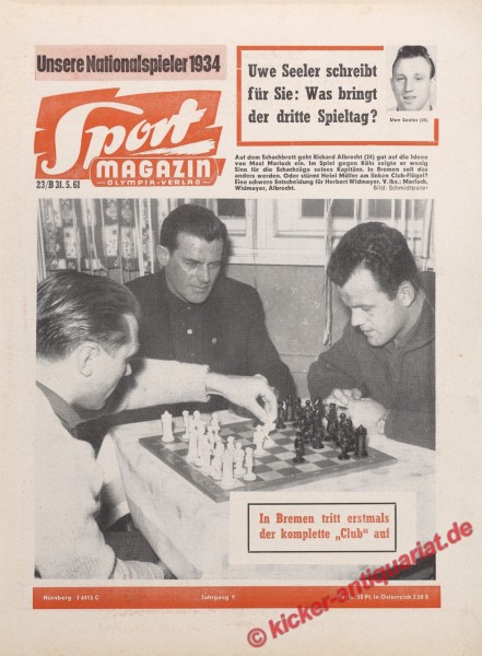 Sportmagazin Nr. 23B, 31.5.1961 bis 6.6.1961