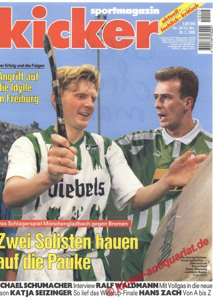 Spitzenkönner und Exzentriker: Mario Basler und Stefan Effenberg!