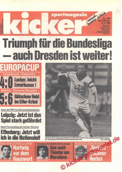 Europapokal: Auch Dresden ist weiter! Triumph für die Bundesliga!