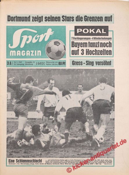 Sportmagazin Nr. 3A, 16.1.1967 bis 22.1.1967